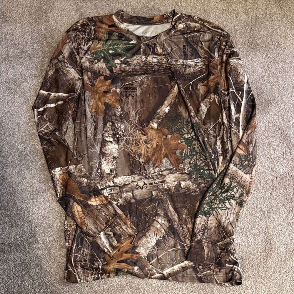 Realtree l/s shirt sz M